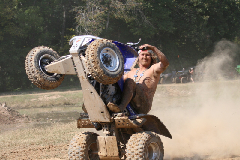 Trucks Gone Wild 2023 A -XXXXV.jpg :: Four Wheel Drivinin' off roading at Brick's Off Road Park in Poplar Bluff, Missouri, USA. Trucks Gone Wild 2023 is one of the biggest events at the Off Road Park. The friendly park goers made sure I had a few great photographs before I left. Brad pulled up in his John Deere 4x4 that looked like it could get any vehicle un-stuck to see if everything was ok. I handed him a business card and assured him that all was well. I explained that I had been at the park with Brad Pitt and Matt Damon with my kids 20 years ago. We had fun then also I had another photo shut to get to that weekend and headed to Alton, Virginia, USA. Darren at Brick's Off Road Park in Poplar Bluff, Missouri, USA.  