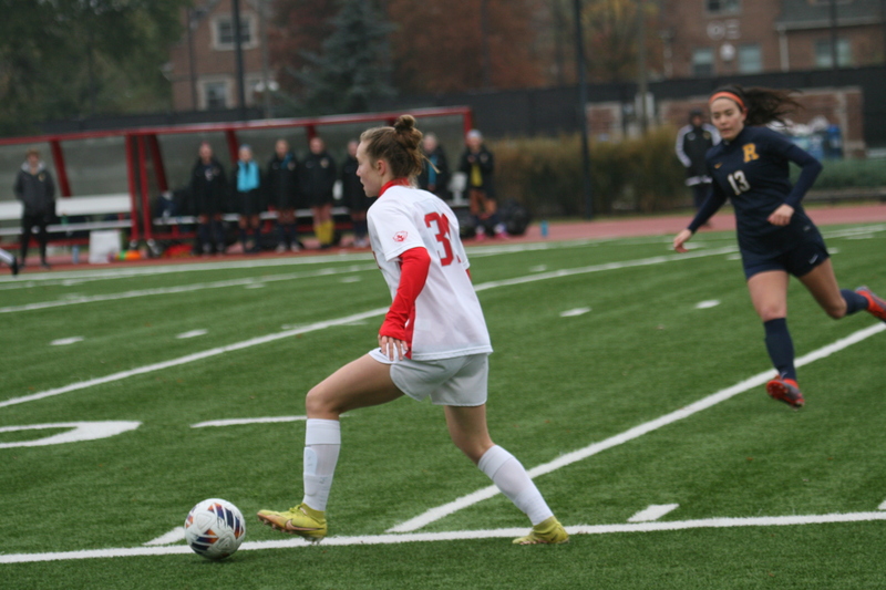 Wash U (Bears) vs University of Rochester Womens Soccer 2023 A -I.jpg :: Wash U (Bears) vs University of Rochester, NY at Francis Olympic Field in St. Louis, Missouri, USA.  In a NCAA Division III match up. UAA, Wash U Soccer, Wash U Conference College of Illinois Wisconsin, D3sports.com