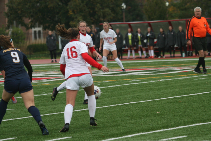 Wash U (Bears) vs University of Rochester Womens Soccer 2023 A -XIII.jpg :: Wash U (Bears) vs University of Rochester, NY at Francis Olympic Field in St. Louis, Missouri, USA.  In a NCAA Division III match up. UAA, Wash U Soccer, Wash U Conference College of Illinois Wisconsin, D3sports.com