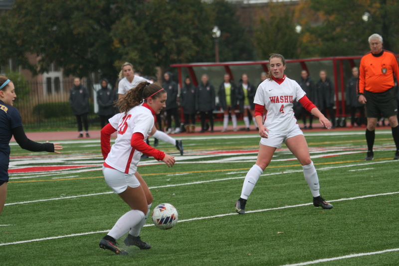Wash U (Bears) vs University of Rochester Womens Soccer 2023 A -XIV.jpg :: Wash U (Bears) vs University of Rochester, NY at Francis Olympic Field in St. Louis, Missouri, USA.  In a NCAA Division III match up. UAA, Wash U Soccer, Wash U Conference College of Illinois Wisconsin, D3sports.com