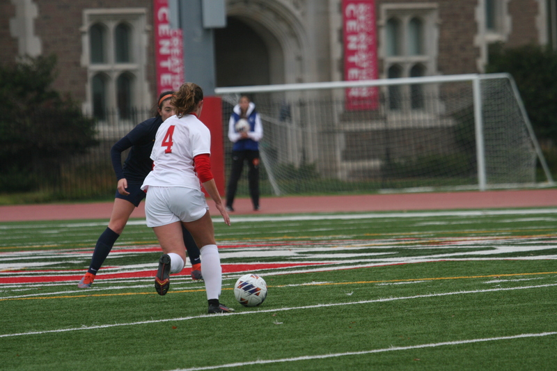 Wash U (Bears) vs University of Rochester Womens Soccer 2023 A -XIX.jpg :: Wash U (Bears) vs University of Rochester, NY at Francis Olympic Field in St. Louis, Missouri, USA. NCAA Womens Soccer at a Division III match up in St. Louis, Missouri, USA.