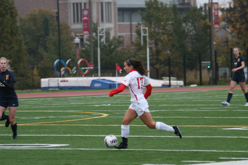 Wash U (Bears) vs University of Rochester Womens Soccer 2023 A -XXIII.jpg :: Wash U (Bears) vs University of Rochester, NY at Francis Olympic Field in St. Louis, Missouri, USA. NCAA Womens Soccer at a Division III match up in St. Louis, Missouri, USA.