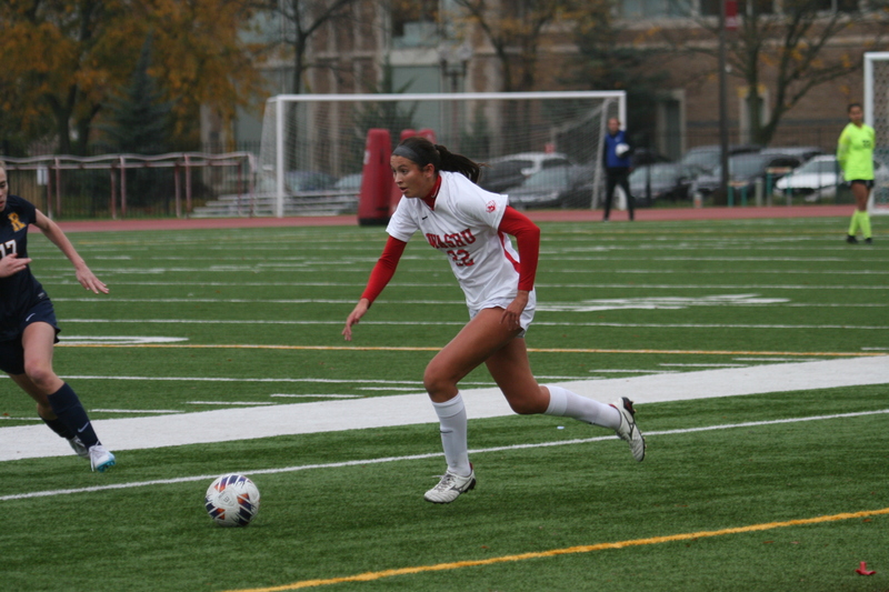 Wash U (Bears) vs University of Rochester Womens Soccer 2023 LXXI.jpg :: Women's soccer at Francis Olympic Field at Wash U St. Louis campus. Wash U (Bears) vs University of Rochester. It's a Division III match up. Wash U is in the CCIW College Conference of Illinois Wisconsin. St. Louis, Missouri, USA. UAA, NCAA 