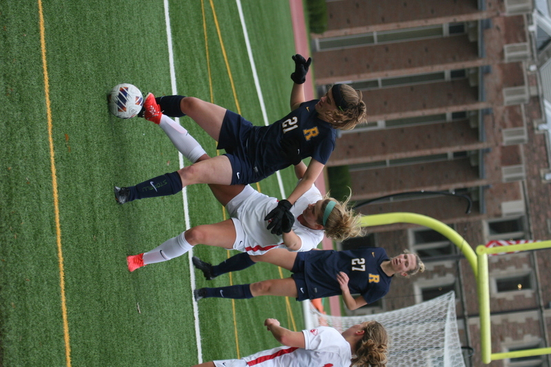 Wash U (Bears) vs University of Rochester Womens Soccer 2023 LXXXIII.jpg :: Women's soccer at Francis Olympic Field at Wash U St. Louis campus. Wash U (Bears) vs University of Rochester. It's a Division III match up. Wash U is in the CCIW College Conference of Illinois Wisconsin. St. Louis, Missouri, USA. UAA, NCAA 