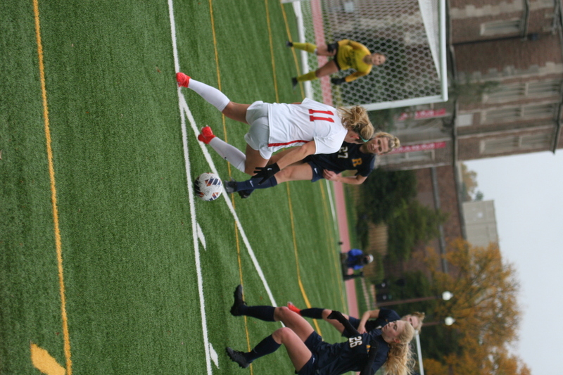 Wash U (Bears) vs University of Rochester Womens Soccer 2023 LXXXVII.jpg :: Women's soccer at Francis Olympic Field at Wash U St. Louis campus. Wash U (Bears) vs University of Rochester. It's a Division III match up. Wash U is in the CCIW College Conference of Illinois Wisconsin. St. Louis, Missouri, USA. UAA, NCAA 