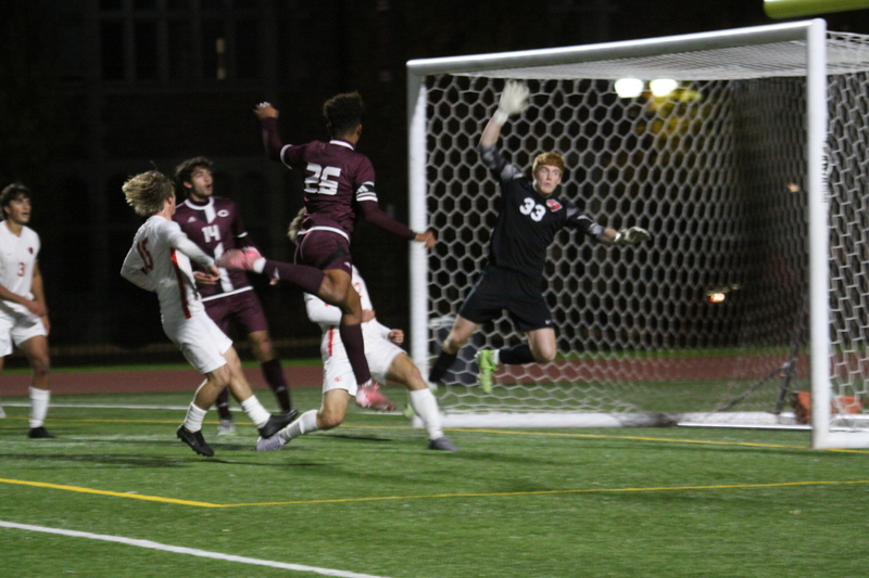 Wash U (St Louis) Mens Soccer vs University of Chicago 2025 LVI.jpg :: Wash U Men's Soccer vs University of Chicago during the UAA Championships 2025. This was the finals Wash U won 1-0. Washington University St. Louis, Missouri, USA at Francis Olympic Field 11/08/2025, NCAA Men's Soccer, A Soccer Pitch is the official term for the playing field in soccer, primarily used in the UK and other countries with a strong soccer culture. 