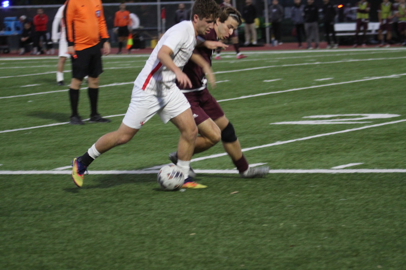 Wash U (St Louis) Mens Soccer vs University of Chicago 2025 XXXXVII.jpg :: Washington University (St Louis) Men's Soccer vs University of Chicago during the UAA Championships 2025 Soccer finals Division III. The match is played at Francis Olympic Field in St. Louis, Missouri, USA. Wash U won 1-0. NCAA Men's Soccer, 