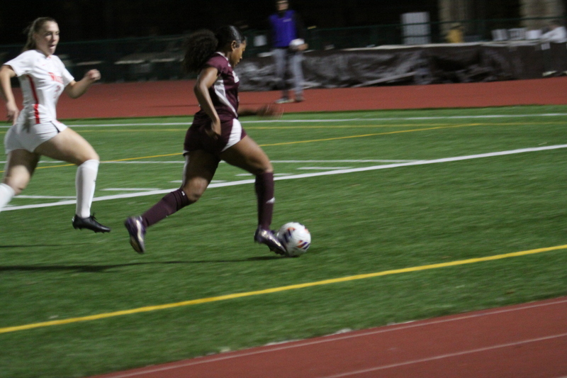Wash U (St Louis) Womens Soccer vs University of Chicago 2025 XVI.jpg :: Wash U (Bears) vs University of Chicago Womens Soccer 2025 - 11/08/2025 at 630 pm. With rain threatening the women of Wash U and Chicago played to a 1 to 1 tie. The final game of the regular season was played at Wash U's Francis Olympic Field in St. Louis, Missouri, USA. 