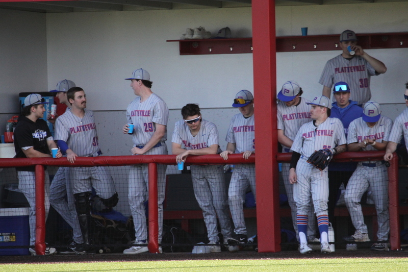 Wash U Baseball vs University of Wisconsin-Platteville 2026 LX.jpg :: Wash U Baseball vs University of Platteville-Wisconsin at Kelly Field - Irv Utz Stadium on Washington University-St. Louis, Missouri, USA campus. Division III Baseball, University Athletic Association, NCAA Baseball