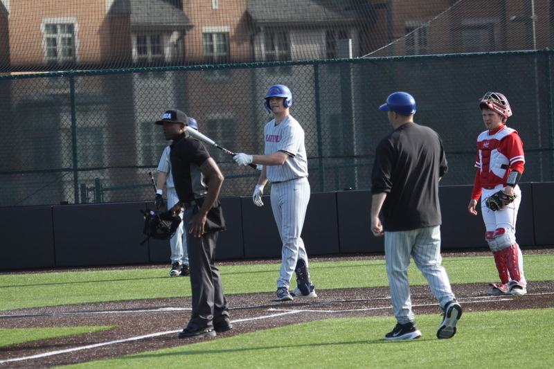 Wash U Baseball vs University of Wisconsin-Platteville 2026 LXVIII.jpg :: Wash U Baseball vs University of Platteville-Wisconsin at Kelly Field - Irv Utz Stadium on Washington University-St. Louis, Missouri, USA campus. Division III Baseball, University Athletic Association, NCAA Baseball