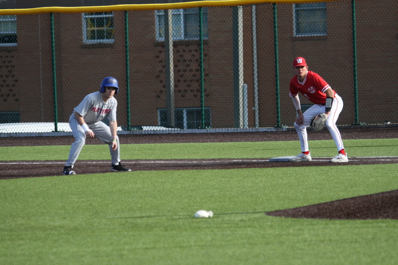 Wash U Baseball vs University of Wisconsin-Platteville 2026 LXXX.jpg :: Wash U Baseball vs University of Platteville-Wisconsin at Kelly Field - Irv Utz Stadium on Washington University-St. Louis, Missouri, USA campus. Division III Baseball, University Athletic Association, NCAA Baseball