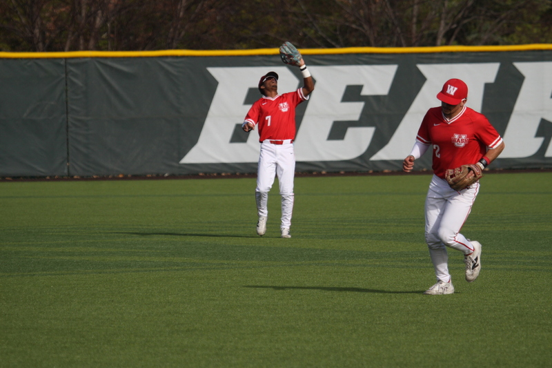Wash U Baseball vs University of Wisconsin-Platteville 2026 LXXXXI.jpg :: Wash U Baseball vs University of Platteville-Wisconsin at Kelly Field - Irv Utz Stadium on Washington University-St. Louis, Missouri, USA campus. Division III Baseball, University Athletic Association, NCAA Baseball