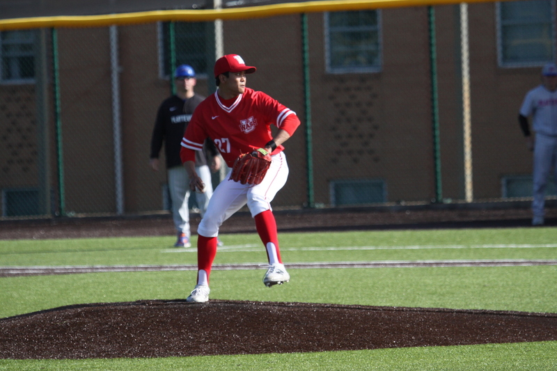Wash U Baseball vs University of Wisconsin-Platteville 2026 XXXIX.jpg :: Wash U Baseball vs University of Platteville-Wisconsin at Kelly Field - Irv Utz Stadium on Washington University-St. Louis, Missouri, USA campus. Division III Baseball, University Athletic Association, NCAA Baseball