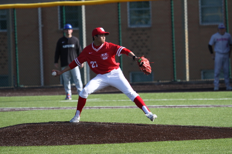 Wash U Baseball vs University of Wisconsin-Platteville 2026 XXXXI.jpg :: Wash U Baseball vs University of Platteville-Wisconsin at Kelly Field - Irv Utz Stadium on Washington University-St. Louis, Missouri, USA campus. Division III Baseball, University Athletic Association, NCAA Baseball