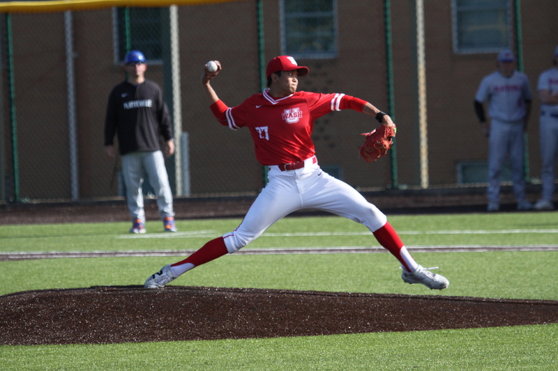 Wash U Baseball vs University of Wisconsin-Platteville 2026 XXXXII.jpg :: Wash U Baseball vs University of Platteville-Wisconsin at Kelly Field - Irv Utz Stadium on Washington University-St. Louis, Missouri, USA campus. Division III Baseball, University Athletic Association, NCAA Baseball