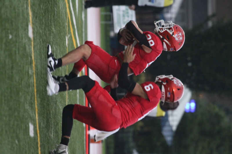 Wash U Football vs Elmhurst University 2025 XXXIX.jpg :: Wash U Football vs Elmhurst University 2025 - October, 18th, 2025 at Francis Olympic Field in St. Louis, Missouri, USA. Wash U won 17-0 at halftime due to weather. NCAA Football