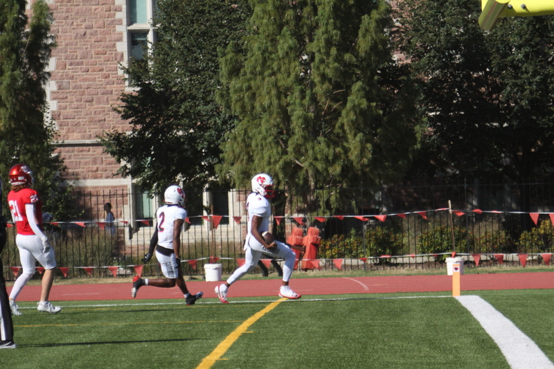 Wash U Football vs North Central College 2025 B -IV.jpg :: Wash U Football vs North Central College at Francis Olympic Field-St. Louis, Missouri, USA September 27th 2025, This a College Conference of Illinois Wisconsin and is a Division III game. The weekend is a Parent and Family Weekend event. The fans watched an action-packed game on a sunny Saturday afternoon. 