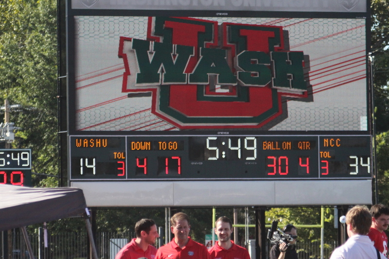 Wash U Football vs North Central College 2025 B -X.jpg :: Wash U Football vs North Central College at Francis Olympic Field-St. Louis, Missouri, USA September 27th 2025, This a College Conference of Illinois Wisconsin and is a Division III game. The weekend is a Parent and Family Weekend event. The fans watched an action-packed game on a sunny Saturday afternoon. 