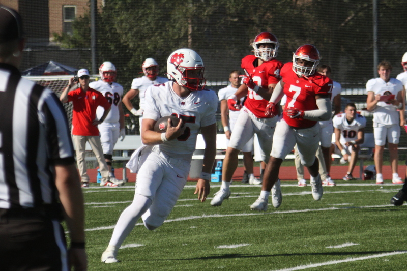 Wash U Football vs North Central College 2025 B -XIII.jpg :: Wash U Football vs North Central College at Francis Olympic Field-St. Louis, Missouri, USA September 27th 2025, This a College Conference of Illinois Wisconsin and is a Division III game. The weekend is a Parent and Family Weekend event. The fans watched an action-packed game on a sunny Saturday afternoon. 