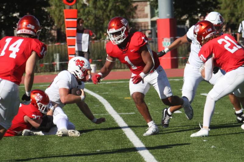 Wash U Football vs North Central College 2025 B -XVIII.jpg :: Wash U Football vs North Central College at Francis Olympic Field-St. Louis, Missouri, USA September 27th 2025, This a College Conference of Illinois Wisconsin and is a Division III game. The weekend is a Parent and Family Weekend event. The fans watched an action-packed game on a sunny Saturday afternoon. 