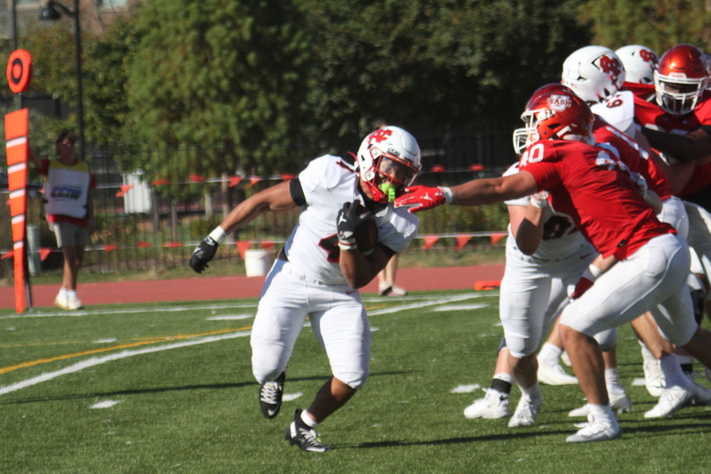 Wash U Football vs North Central College 2025 B -XX.jpg :: Wash U Football vs North Central College at Francis Olympic Field in St. Louis, Missouri, USA. College Conference Illinois Wisconsin (CCIW) and Division III Football. September 27th 2025, Wash U lost 14-44. 
