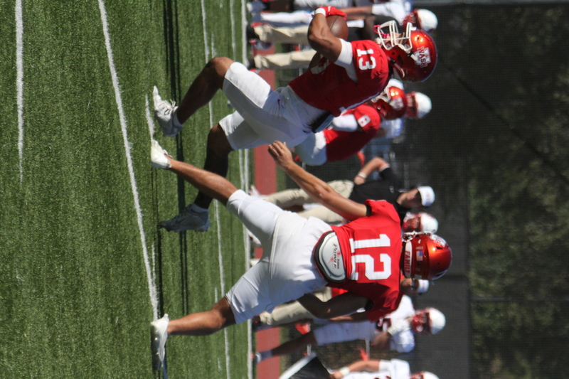 Wash U Football vs North Central College 2025 B -XXIX.jpg :: Wash U Football vs North Central College at Francis Olympic Field in St. Louis, Missouri, USA. College Conference Illinois Wisconsin (CCIW) and Division III Football. September 27th 2025, Wash U lost 14-44. 