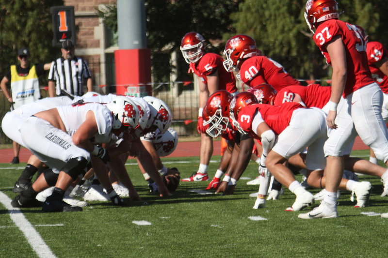 Wash U Football vs North Central College 2025 B -XXV.jpg :: Wash U Football vs North Central College at Francis Olympic Field in St. Louis, Missouri, USA. College Conference Illinois Wisconsin (CCIW) and Division III Football. September 27th 2025, Wash U lost 14-44. 