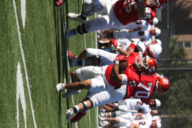 Wash U Football vs North Central College 2025 B -XXXII.jpg :: Wash U Football vs North Central College at Francis Olympic Field in St. Louis, Missouri, USA. College Conference Illinois Wisconsin (CCIW) and Division III Football. September 27th 2025, Wash U lost 14-44. 