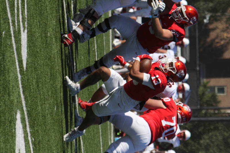Wash U Football vs North Central College 2025 B -XXXIII.jpg :: Wash U Football vs North Central College at Francis Olympic Field in St. Louis, Missouri, USA. College Conference Illinois Wisconsin (CCIW) and Division III Football. September 27th 2025, Wash U lost 14-44. 