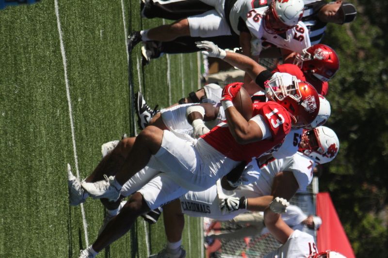 Wash U Football vs North Central College 2025 B -XXXVIII.jpg :: Wash U Football vs North Central College at Francis Olympic Field in St. Louis, Missouri, USA. College Conference Illinois Wisconsin (CCIW) and Division III Football. September 27th 2025, Wash U lost 14-44. 