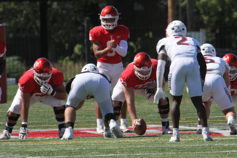 Wash U Football vs North Central College 2025 I.jpg :: Wash U Bears football vs North Central College 2025, The match-up is a College Conference Illinois Wisconsin Division III. The game is played at Francis Olympic Field on the St. Louis, Missouri campus. The game was at 1pm on warm and sunny day September,27,2025. This is Parents & Family Weekend. NCAA Football