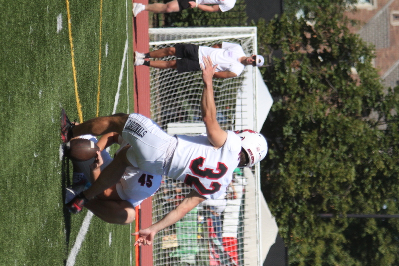 Wash U Football vs North Central College 2025 LXVIII.jpg :: Wash U Football vs North Central College 2025 - College Conference of Illinois Wisconsin (CCIW) D3Football at Francis Olympic Field in St. Louis, Missouri, USA. Wash U lost this one 44-14. The energy was high on this sunny Saturday afternoon. NCAA football in St. Louis, Missouri, USA. 