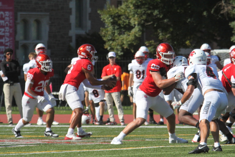 Wash U Football vs North Central College 2025 LXXXII.jpg :: Wash U Football vs North Central College 2025 - College Conference of Illinois Wisconsin (CCIW) D3Football at Francis Olympic Field in St. Louis, Missouri, USA. Wash U lost this one 44-14. The energy was high on this sunny Saturday afternoon. NCAA football in St. Louis, Missouri, USA. 