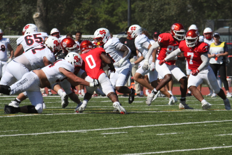 Wash U Football vs North Central College 2025 XIV.jpg :: Wash U Bears football vs North Central College 2025, The match-up is a College Conference Illinois Wisconsin Division III. The game is played at Francis Olympic Field on the St. Louis, Missouri campus. The game was at 1pm on warm and sunny day September,27,2025. This is Parents & Family Weekend. NCAA Football