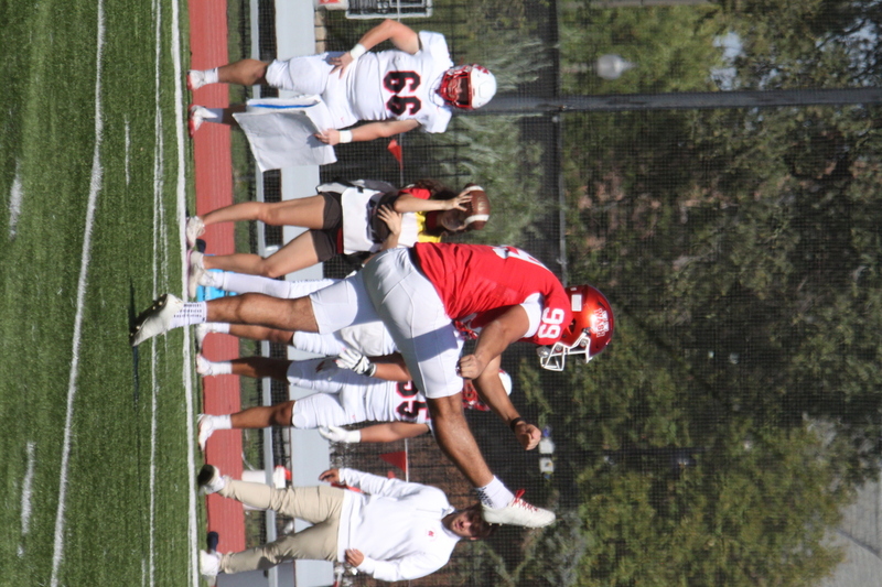 Wash U Football vs North Central College 2025 XXXXV.jpg :: Wash U Football vs North Central College at Francis Olympic Field on September, 27th, 2025. The game is a family day on the St. Louis, Missouri campus Parent & Family weekend. This is a Division III match-up of the NCAA College Conference Illinois Wisconsin conference. North Central College won 44 to 14. 