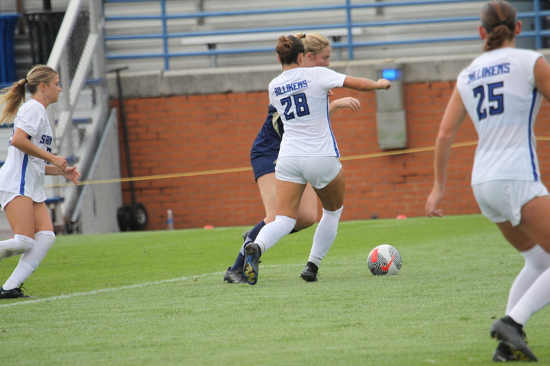 saint Louis University (SLU) vs George Washington University Womens Soccer 2024 XXXIX.jpg :: Saint Louis University (SLU) vs George Washington University womens NCAA soccer at Robert R. Hermann Stadium on the St. Louis, Missouri, USA campus. SLU Billikens won 4-0. A10 Conference, Atlantic 10 Conference Division I Womens Soccer. 