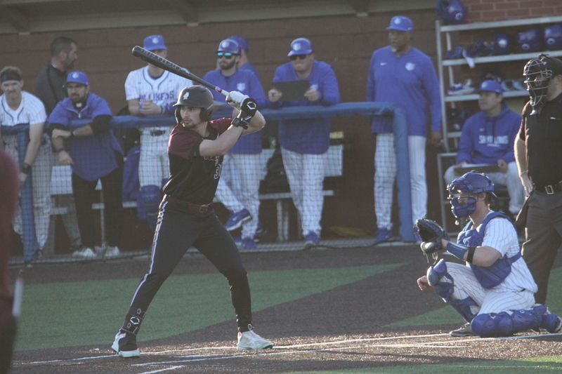 saint Louis University Baseball vs Bellarmine University 2026 A -XI.jpg :: Saint Louis University Baseball vs Bellarmine University 2026 at Billikens Sports Center in St. Louis, Missouri, USA. SLU wins 13 to 3 and the 10 Run Rule is observed. NCAA Baseball, Division I SLU is a A10 Conference University.