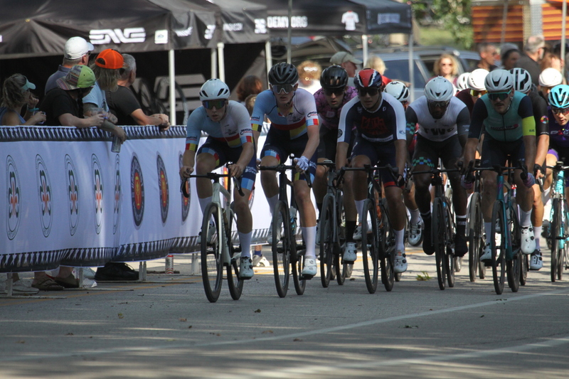 tour de Francis Park 2025 C -LXIX.jpg :: Tour de Francis Park 2025/Gateway Cup 2025 - Men's CAT 2/3 55 Minutes of racing - Tour de Francis Park! Francis Park, named after David Rowland Francis - President of the Louisiana Purchase Exposition (the 1904 World's Fair) is known for its wide tree lined streets and for having beautiful churches on every corner. Today the St. Louis Hills neighborhood showcases gingerbread bungalows, stately homes and some of the tidiest landscaping in St. Louis. - Gateway Cup website - A criterium, or Crit, is a bike race consisting of several laps around a closed circuit, the length of each lap or ranging from about 400 meters to 10,000 meters. USA Cycling