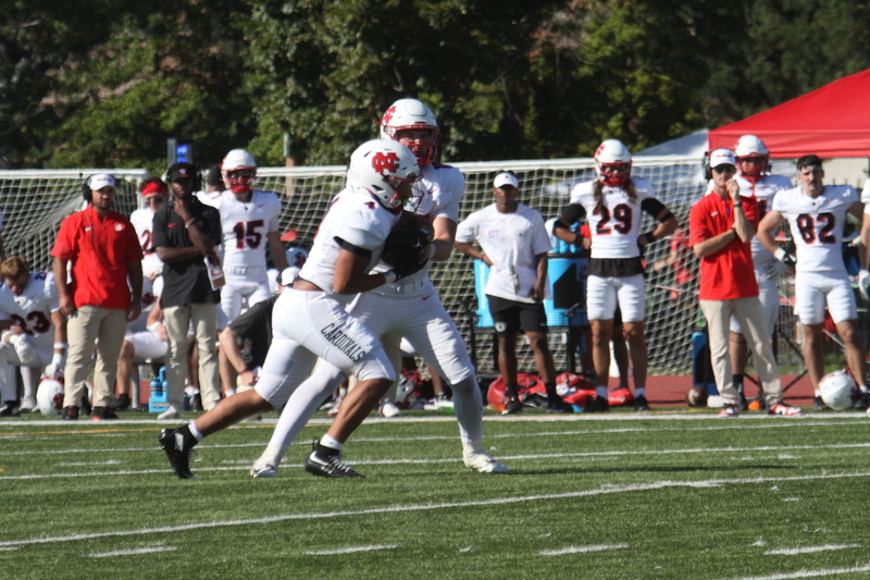 wash U Football vs North Central College 2025 B -VII.jpg :: Wash U Football vs North Central College at Francis Olympic Field-St. Louis, Missouri, USA September 27th 2025, This a College Conference of Illinois Wisconsin and is a Division III game. The weekend is a Parent and Family Weekend event. The fans watched an action-packed game on a sunny Saturday afternoon. 