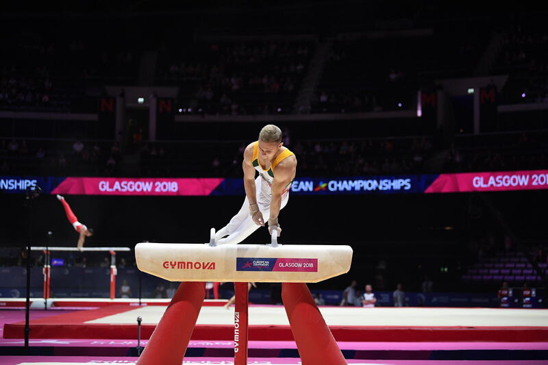 _GRG8562.jpg :: in action during European Championships Glasgow 2018 at SSE Hydro Glasgow Scotland on August 09 2018. Graham / GlennSports..