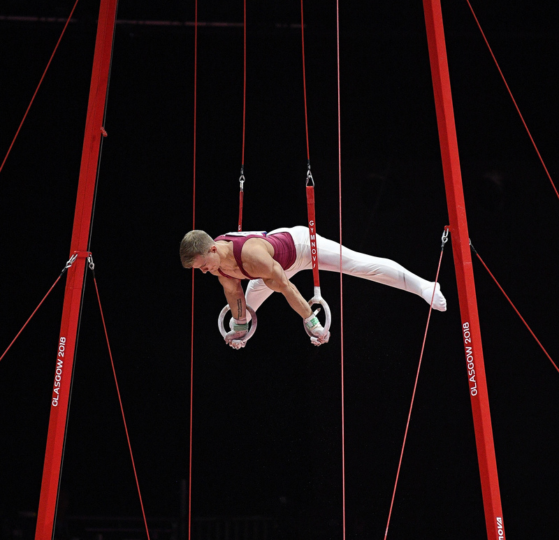 _GRG9080.jpg :: in action during European Championships Glasgow 2018 at SSE Hydro Glasgow Scotland on August 09 2018. Graham / GlennSports.