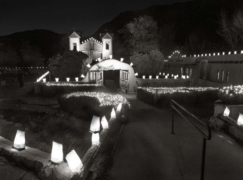 Santuario de Chimayo with Luminarias.jpg