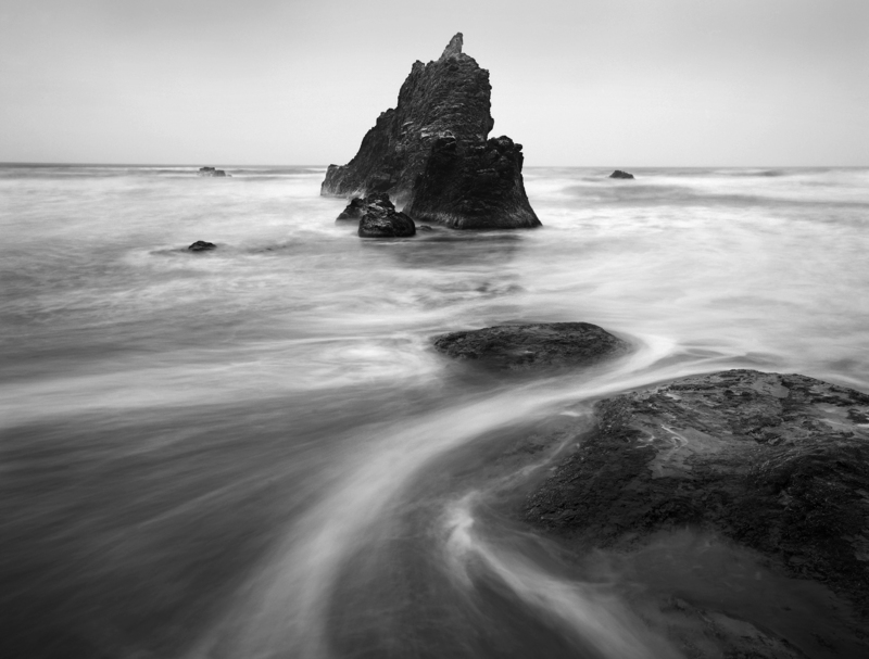 Seastack and Surf Arcadia Beach Oregon D.jpg