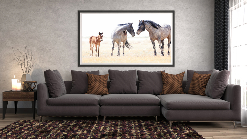 Dash Maia Priya.jpg :: mock up poster frame in interior background. 3D Illustration
