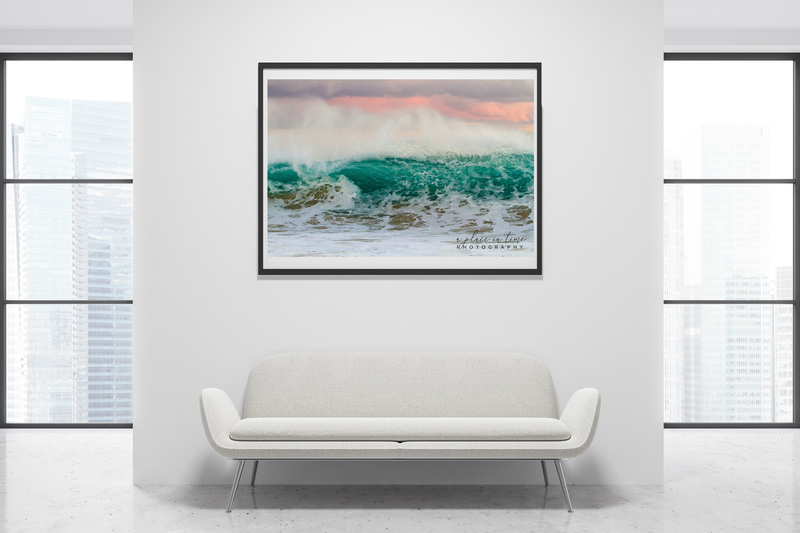 Depositphotos_183483404_xl-2015.jpg :: White empty loft interior with a white comfortable sofa standing on a concrete floor. A poster. 3d rendering, mock up