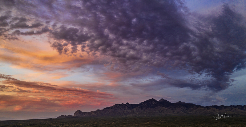 Sunset Over The Santa Rita Mountins.jpg