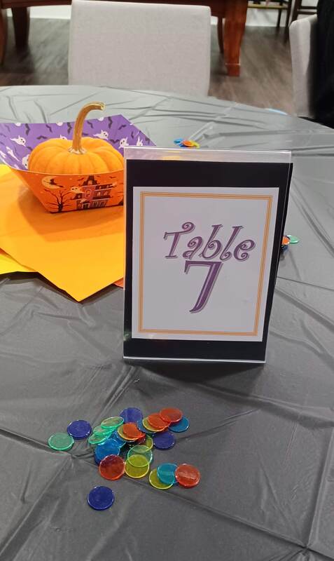 VH Senior Center Bingo Bash table number 20221028_1935542.jpg