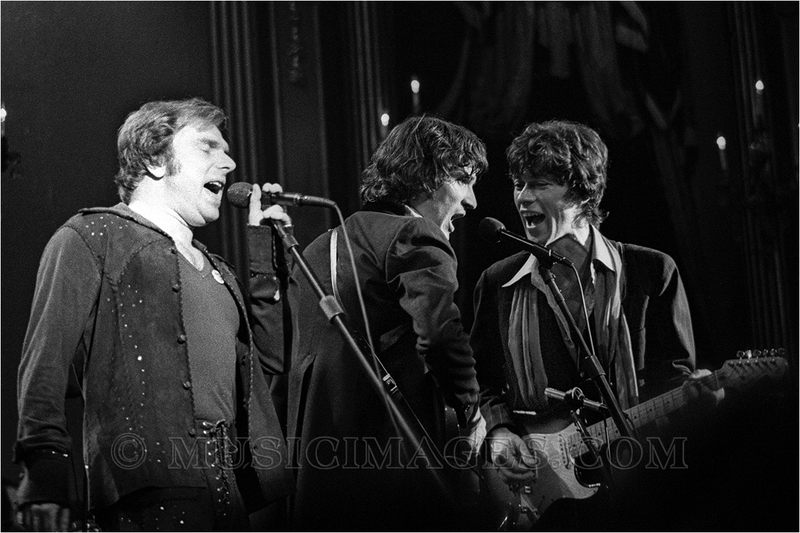 B103-10.jpg :: Van Morrison, Rick Danko & Robbie Robertson @ The Band's Last Waltz - Winterland, San Francisco 11/25/76