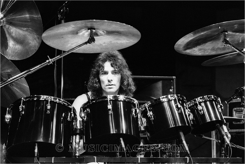 B296-16.jpg :: Ainsley Dunbar - Joey Bavaresco TV Show - Kabuki Theater, San Francisco, Ca. 1/7/78