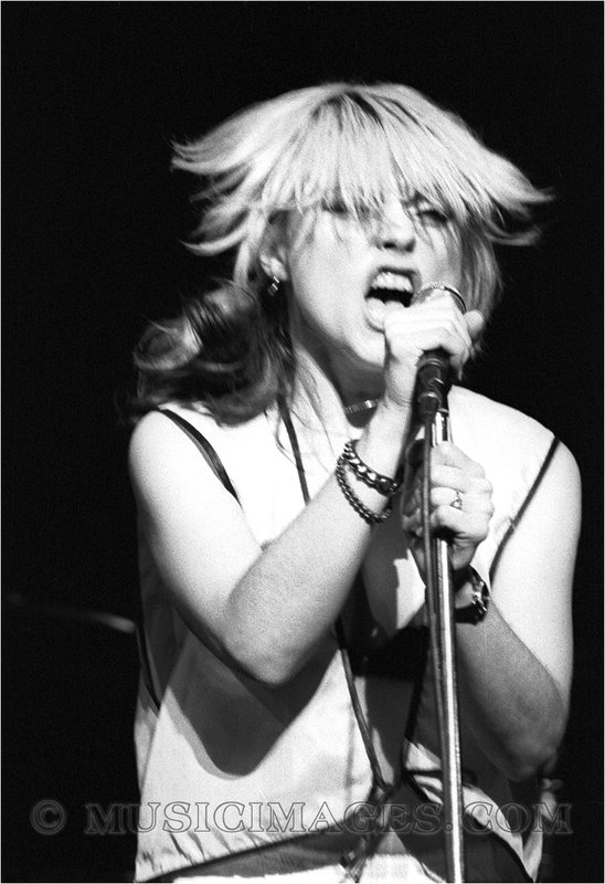 B363-22.jpg :: Debbie Harry performs with Blondie at Zellerbach Auditorium in Berkeley, Ca. 4/29/78